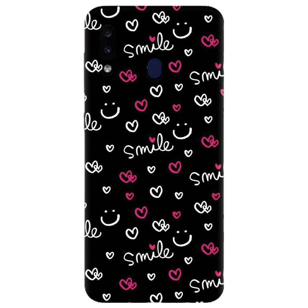 Husa silicon pentru Samsung Galaxy M20, Smile 101