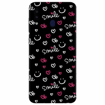 Husa silicon pentru Samsung Galaxy A20, Smile 101 Husa silicon pentru Samsung Galaxy A20, Smile 101