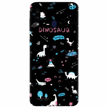 Husa silicon pentru Samsung Galaxy A20, Dinosaur Husa silicon pentru Samsung Galaxy A20, Dinosaur