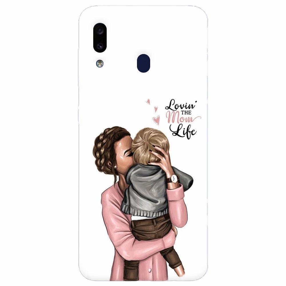 Husa silicon pentru Samsung Galaxy A20e, Loving Mother