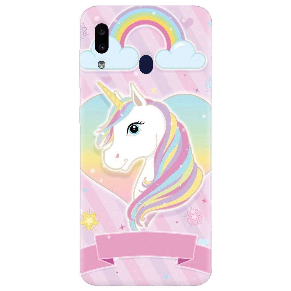 Husa silicon pentru Samsung Galaxy A40, Ponny Personalizat