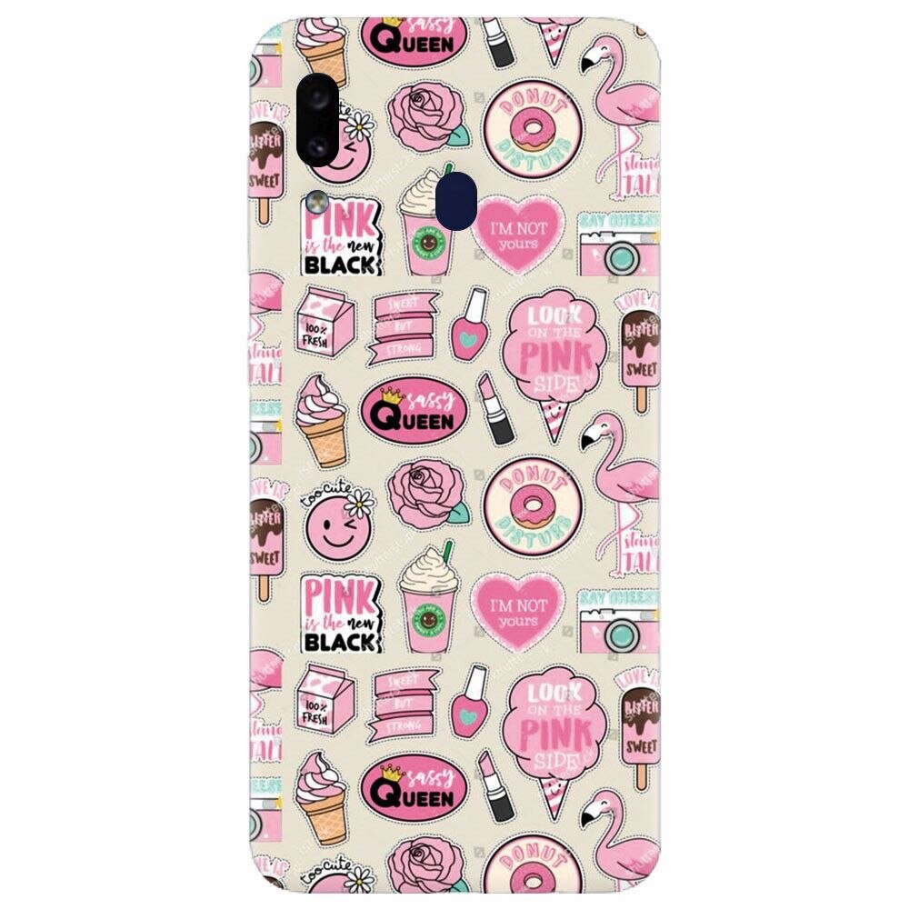 Husa silicon pentru Samsung Galaxy A20e, Sassy Queen