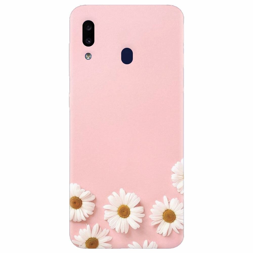 Husa silicon pentru Samsung Galaxy A20, Pink 101