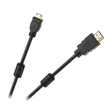 Cablu digital Cabletech HDMI - mini HDMI, 1.8 m, Negru,KPO4008-1.8 Cablu digital Cabletech HDMI - mini HDMI, 1.8 m, Negru,KPO4008-1.8