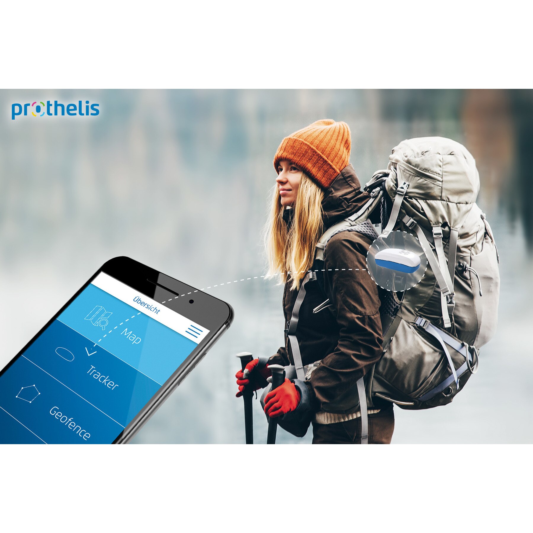 GPS тракер за домашни любимци Prothelis GRETA eMAG.bg