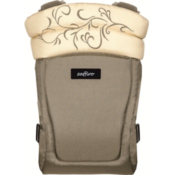 Marsupiu Spring Womarr cu broderie 5-13 kg, Womar, bej inchis Marsupiu Spring Womarr cu broderie 5-13 kg, Womar, bej inchis
