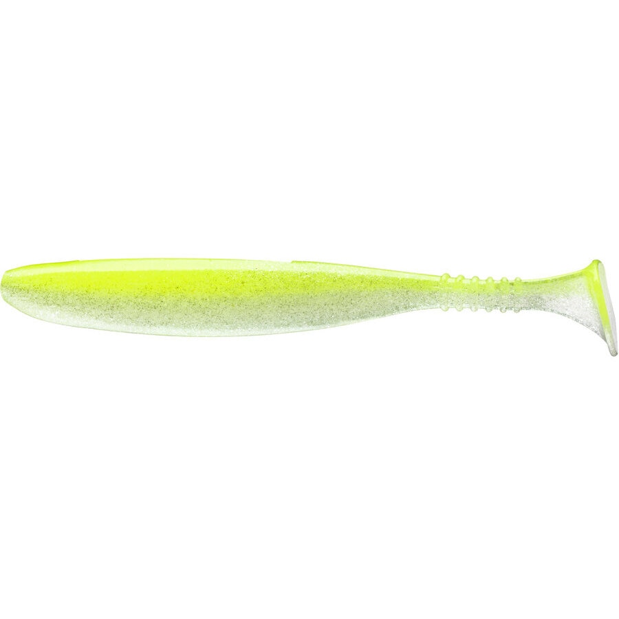 Shad Daiwa Duck Fin 7.5cm Uv Lime Pearl