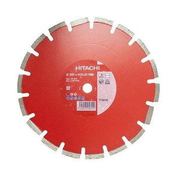 Disc diamantat de taiere segmentat, 350 mm, taiere uscata Hitachi Disc diamantat de taiere segmentat, 350 mm, taiere uscata Hitachi