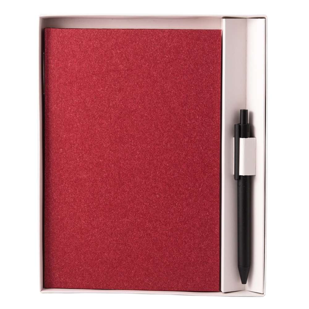 Set Natura Unika, personalizat, notes + pix, matematica, Rosu