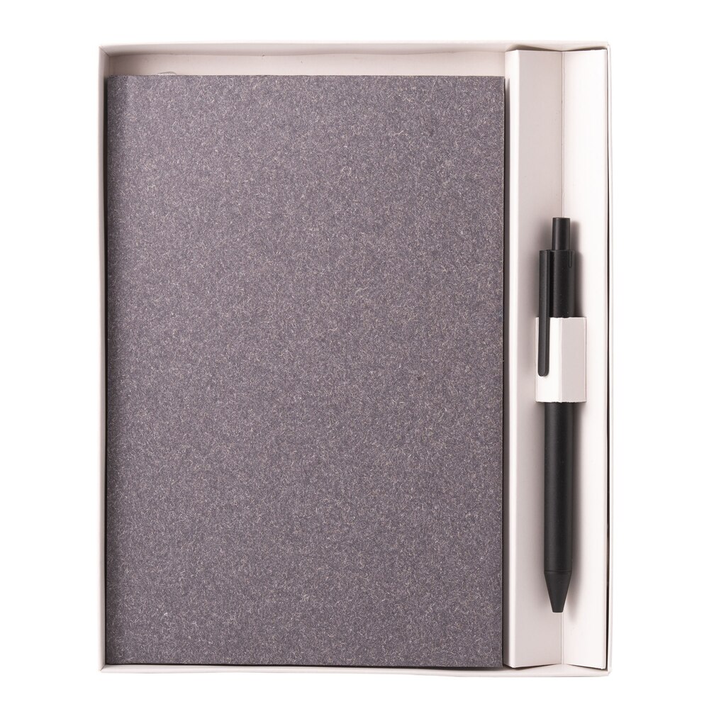 Set Natura Unika, personalizat, notes + pix, matematica, Gri