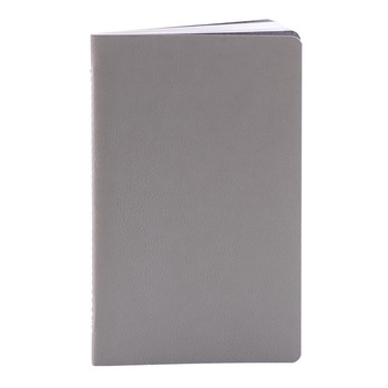 Notes Unika Pastel, personalizat, hartie velina, piele ecologica, Gri Notes Unika Pastel, personalizat, hartie velina, piele ecologica, Gri