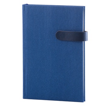 Notes Lux, piele, A5, liniat ivory, albastru Notes Lux, piele, A5, liniat ivory, albastru