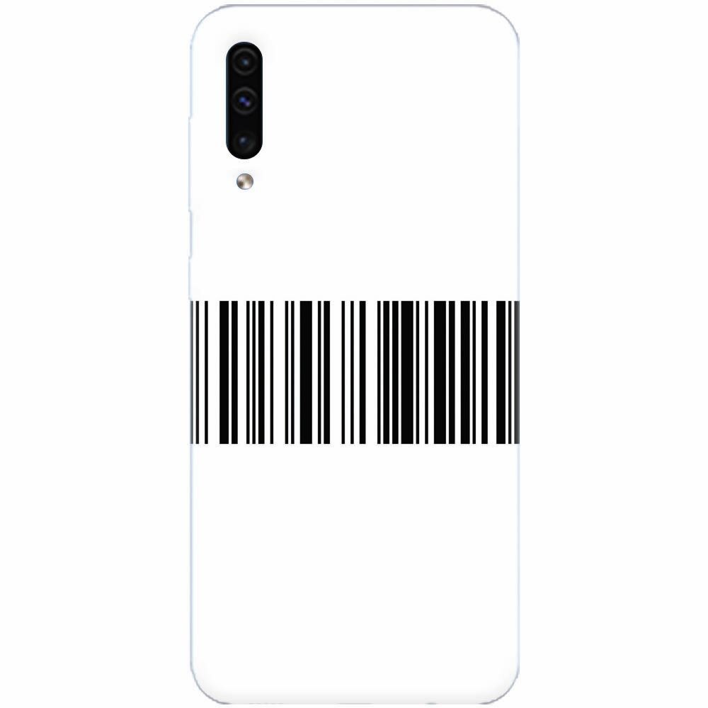 Husa silicon pentru Samsung Galaxy A70, Bar Code