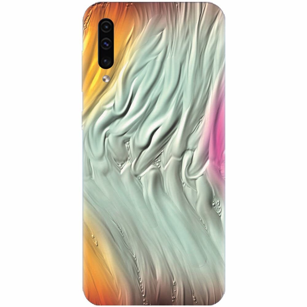 Husa silicon pentru Samsung Galaxy A70, Attractive Abstract Design
