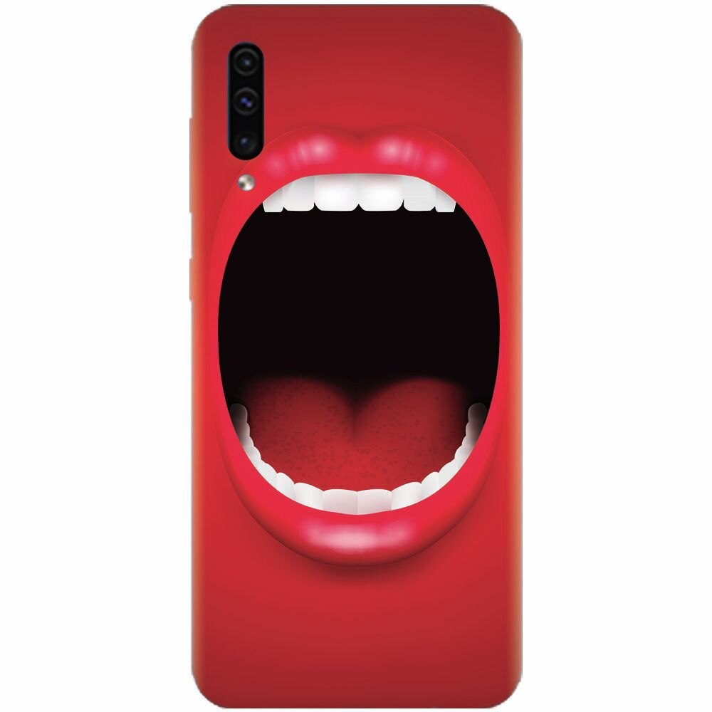 Husa silicon pentru Samsung Galaxy A70, Big Mouth