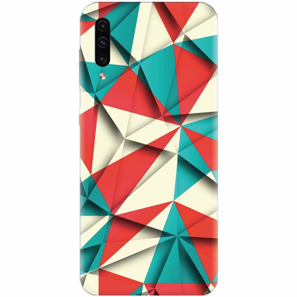 Husa silicon pentru Samsung Galaxy A70, Abstract Vector