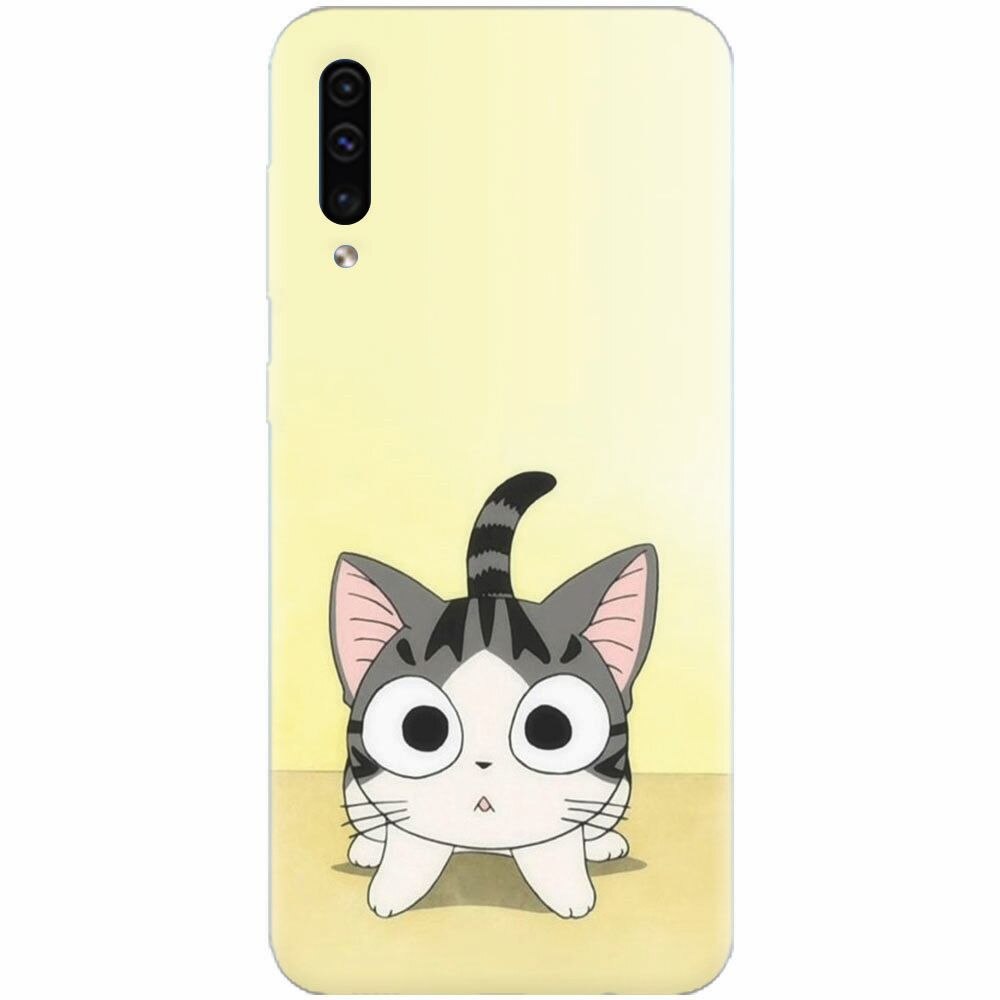 Husa silicon pentru Samsung Galaxy A70, Cute Ktty