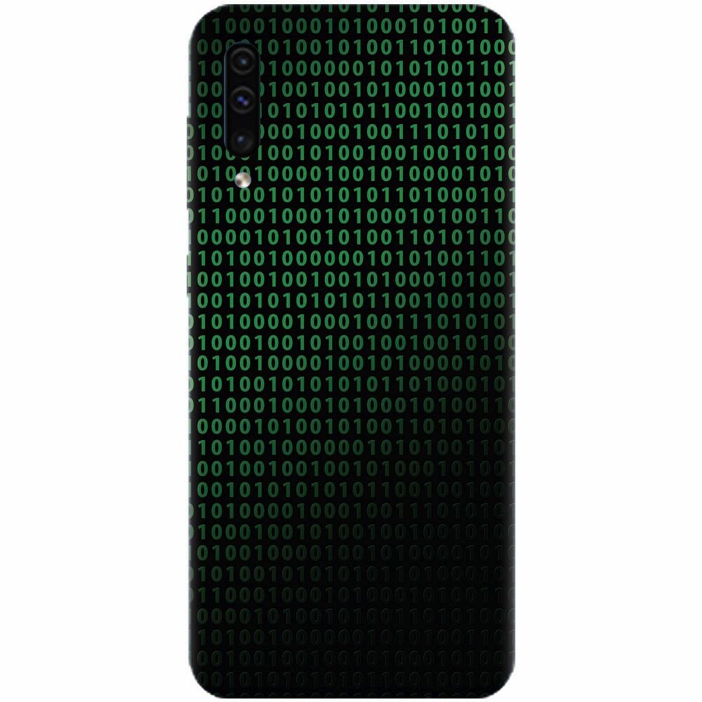 Husa silicon pentru Samsung Galaxy A50, Binary Code