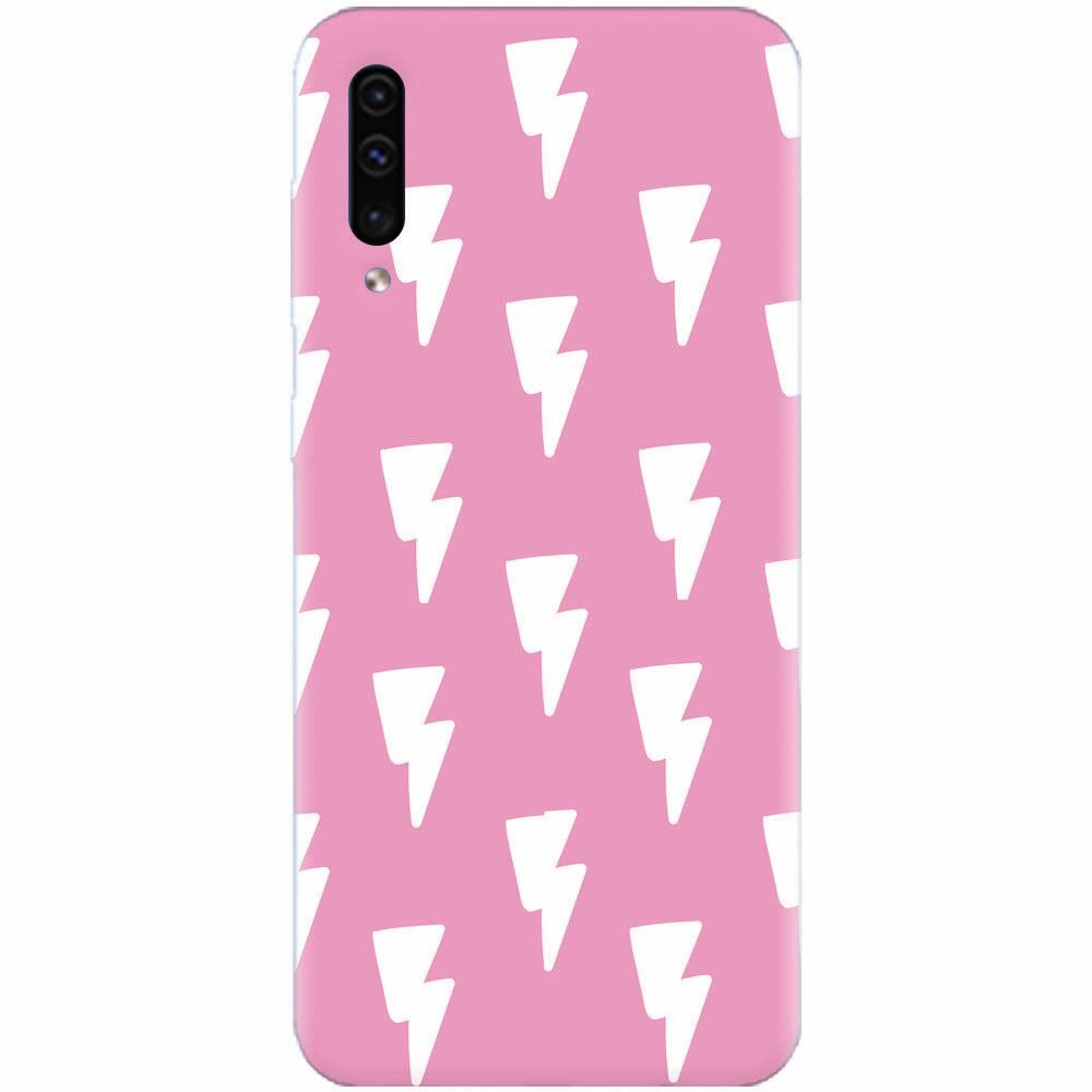 Husa silicon pentru Samsung Galaxy A50, Electric Pink