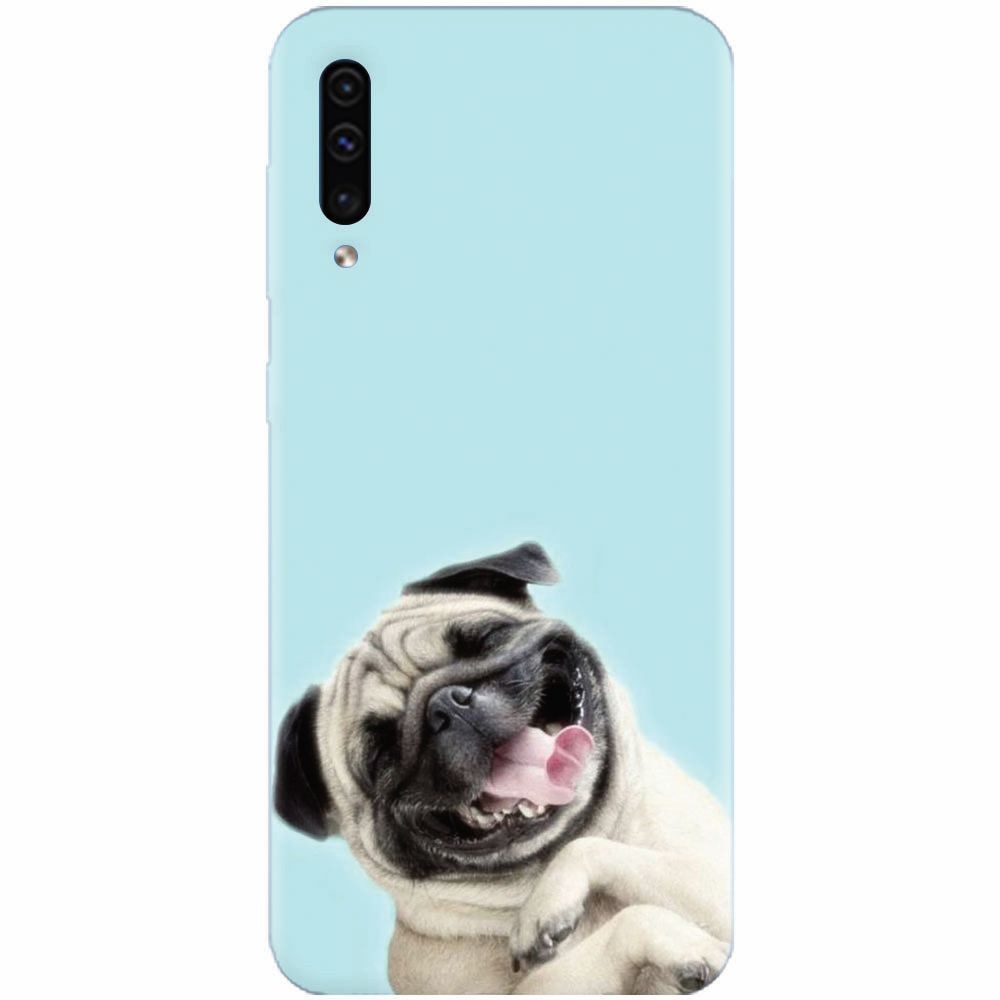 Husa silicon pentru Samsung Galaxy A50, Happy Dog