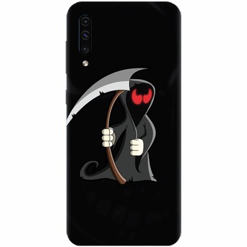 Husa silicon pentru Samsung Galaxy A70, Grim Reaper Husa silicon pentru Samsung Galaxy A70, Grim Reaper