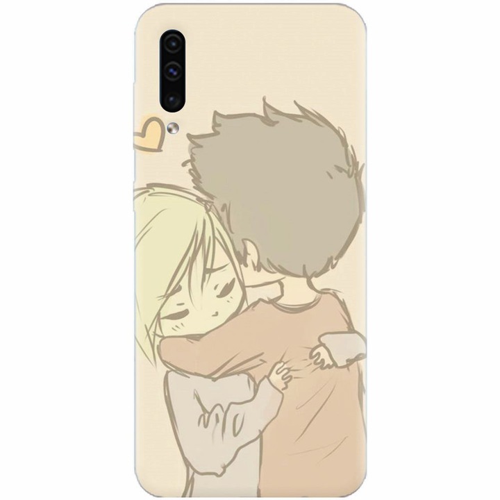 Силиконов калъф за Samsung Galaxy A50, Couple Hug