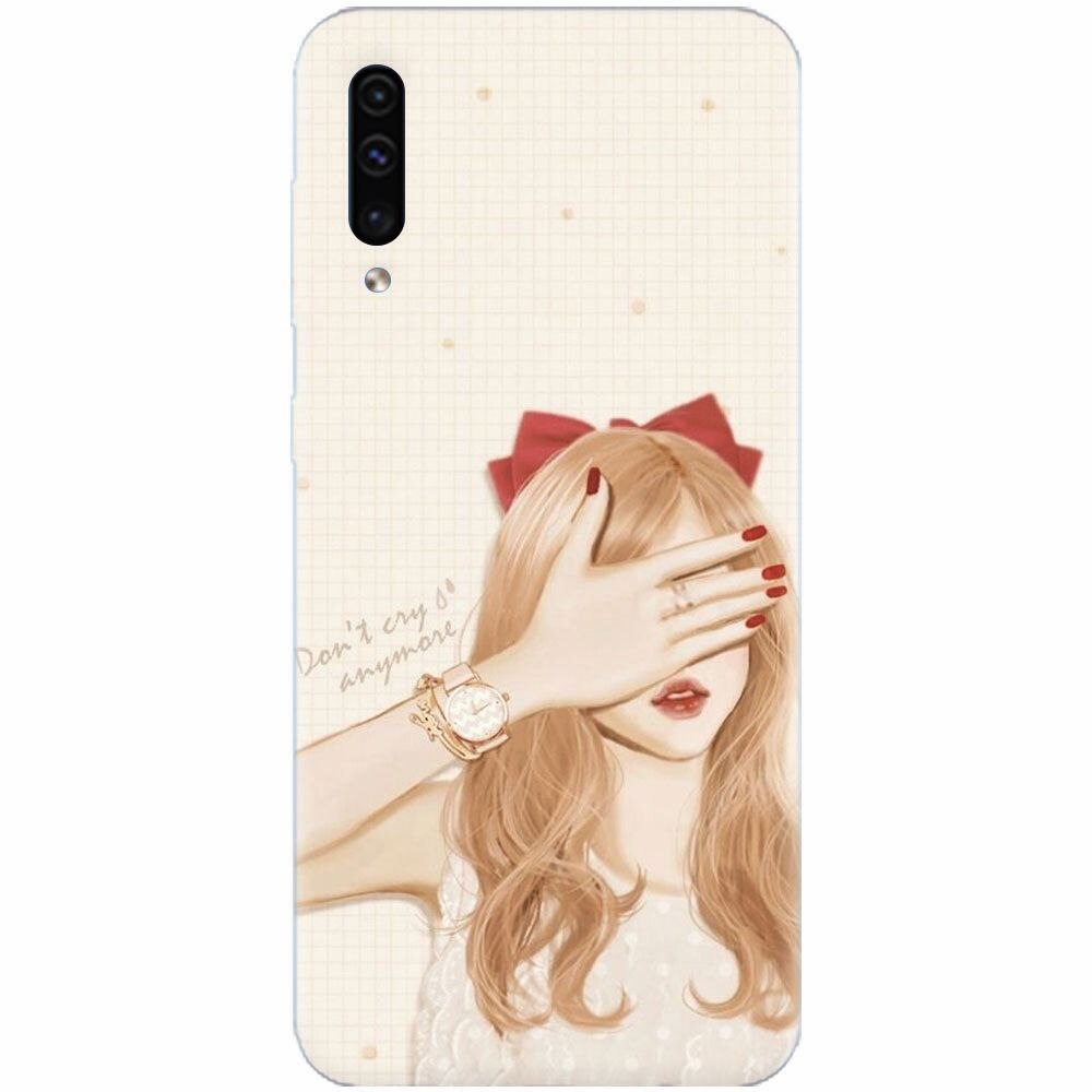 Husa silicon pentru Samsung Galaxy A50, Dont Cry Anymore