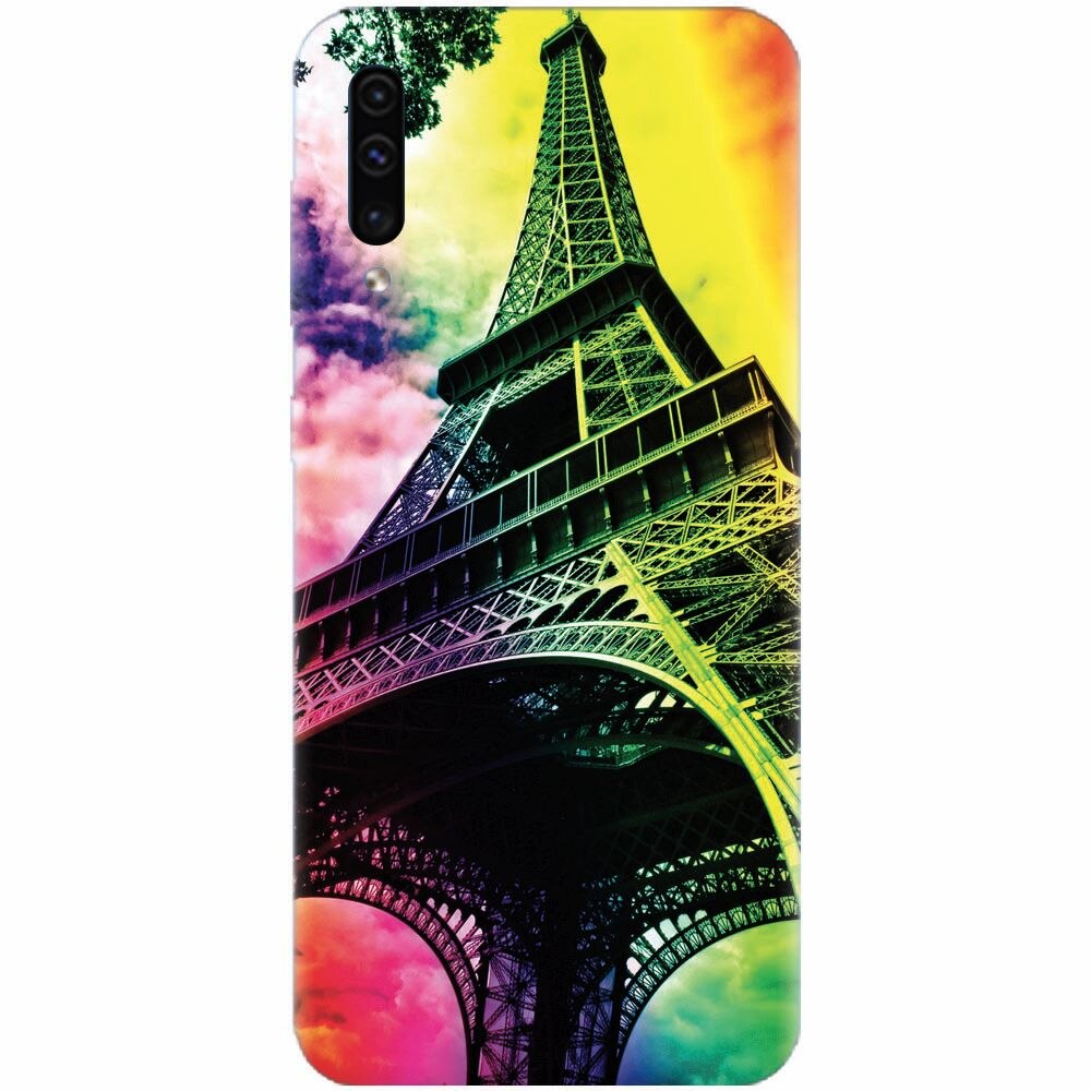 Husa silicon pentru Samsung Galaxy A50, Eiffel Tower 002