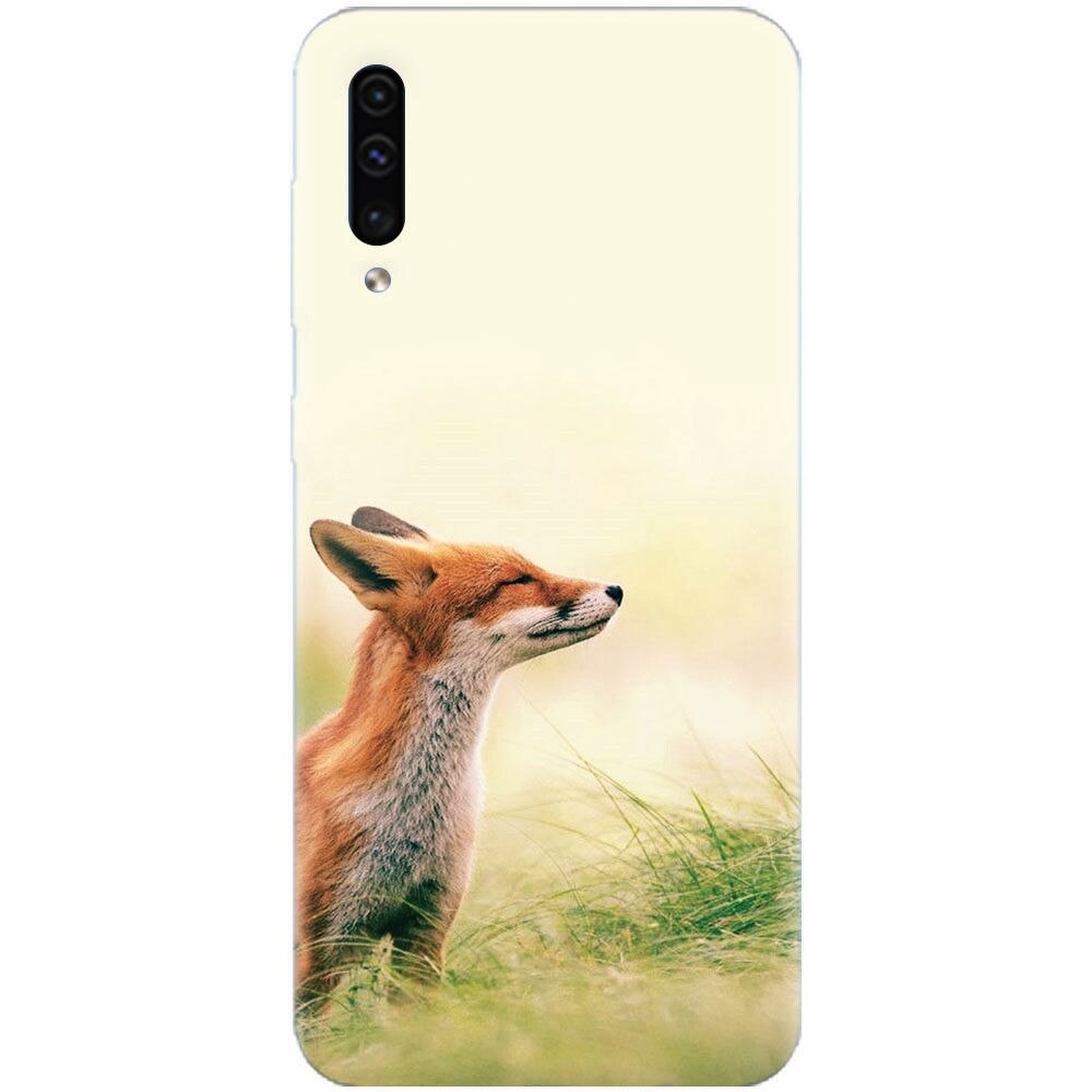 Husa silicon pentru Samsung Galaxy A70, Fox Scenting Breeze