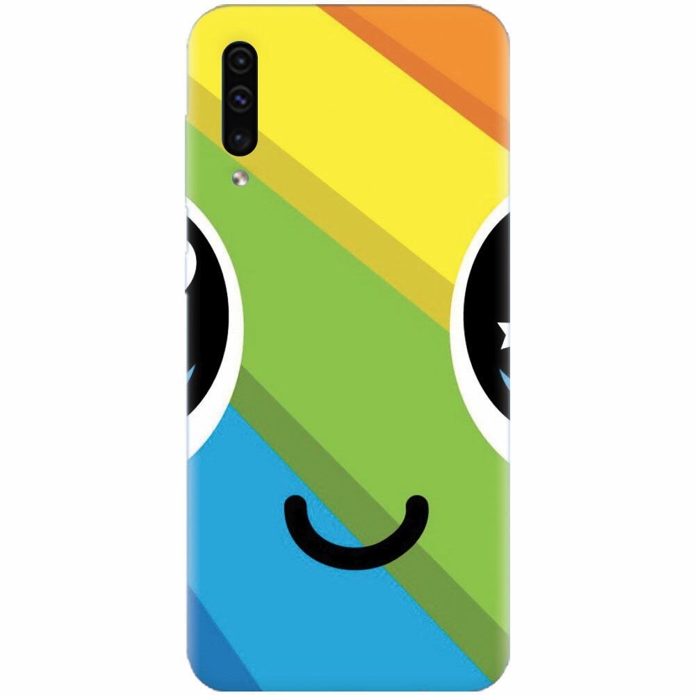 Husa silicon pentru Samsung Galaxy A50, Happy Face