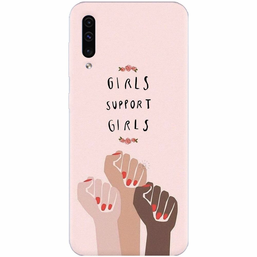 Husa silicon pentru Samsung Galaxy A50, Girls Supportgirls