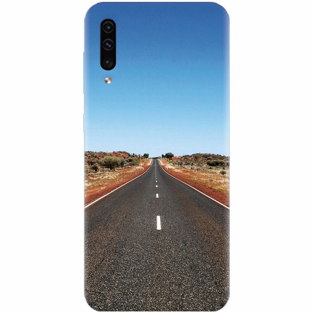 Husa silicon pentru Samsung Galaxy A50, Road To Future