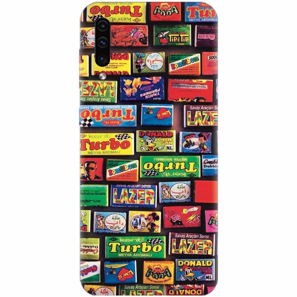 Husa silicon pentru Samsung Galaxy A50, Chewing Gum Turbo