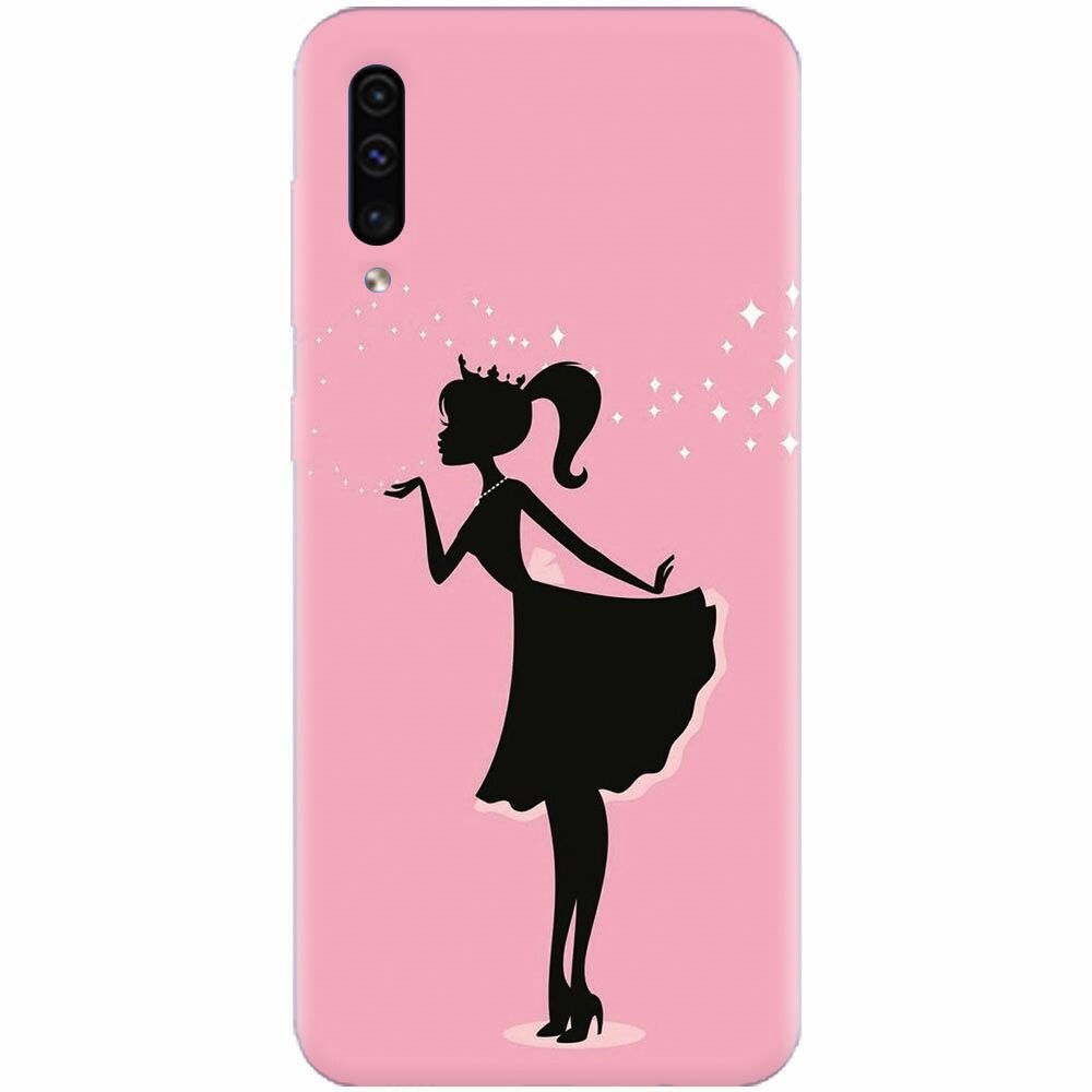 Husa silicon pentru Samsung Galaxy A70, Princess 2