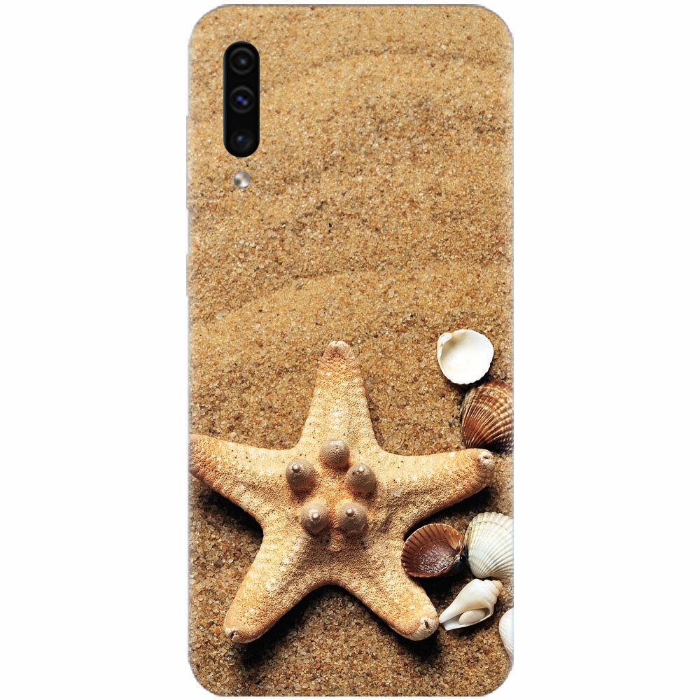 Husa silicon pentru Samsung Galaxy A50, Sea Shells
