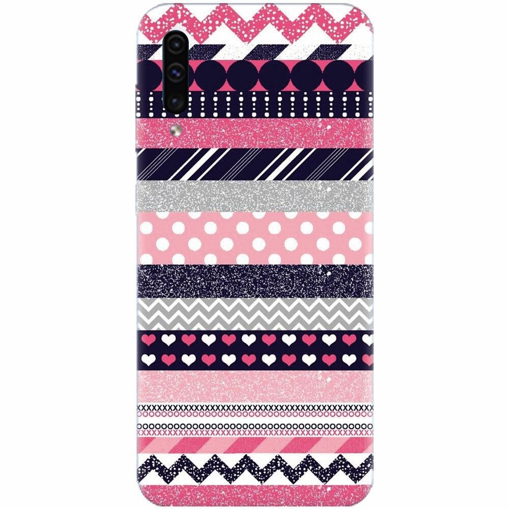 Husa silicon pentru Samsung Galaxy A70, Love Pattern