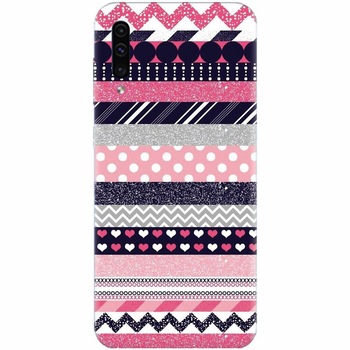 Husa silicon pentru Samsung Galaxy A70, Love Pattern Husa silicon pentru Samsung Galaxy A70, Love Pattern