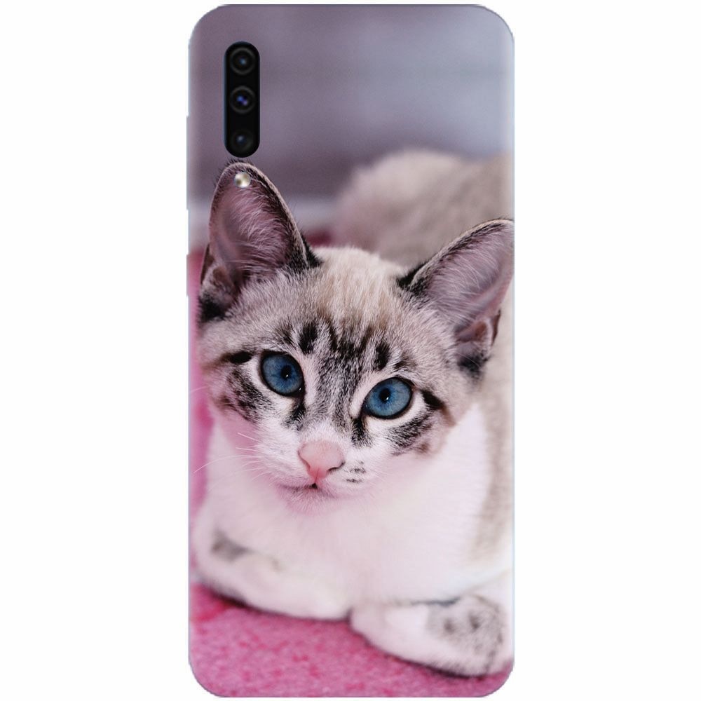 Husa silicon pentru Samsung Galaxy A50, Siamese Kitty