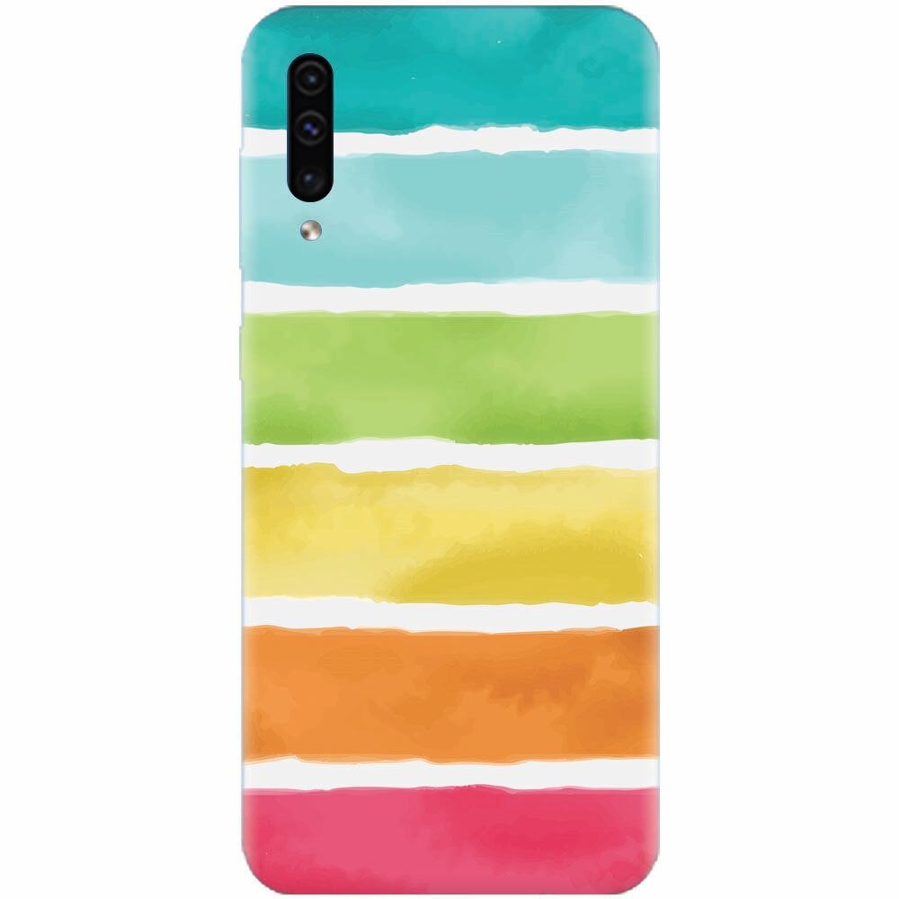 Husa silicon pentru Samsung Galaxy A50, Watercolors