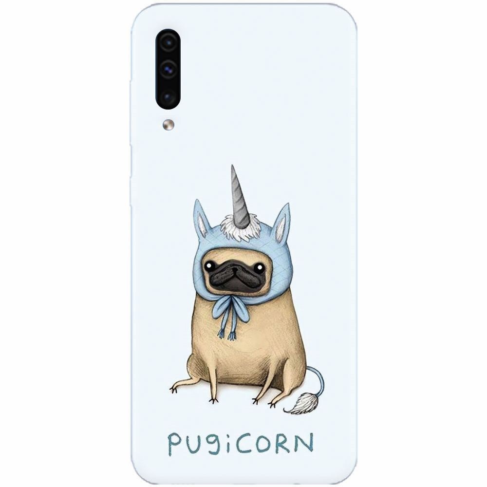 Husa silicon pentru Samsung Galaxy A50, Pugicorn