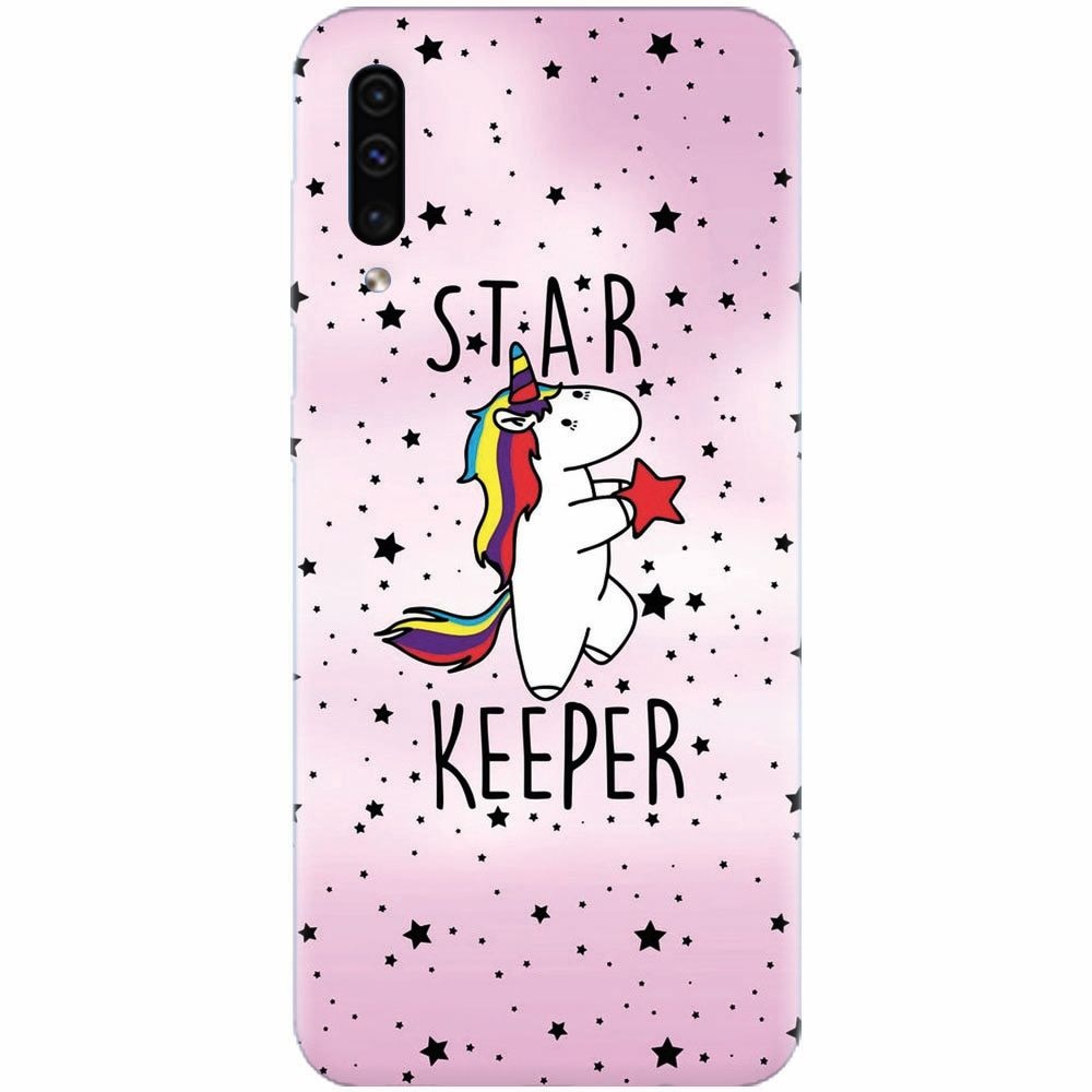 Husa silicon pentru Samsung Galaxy A70, Unicorn Star Keeper