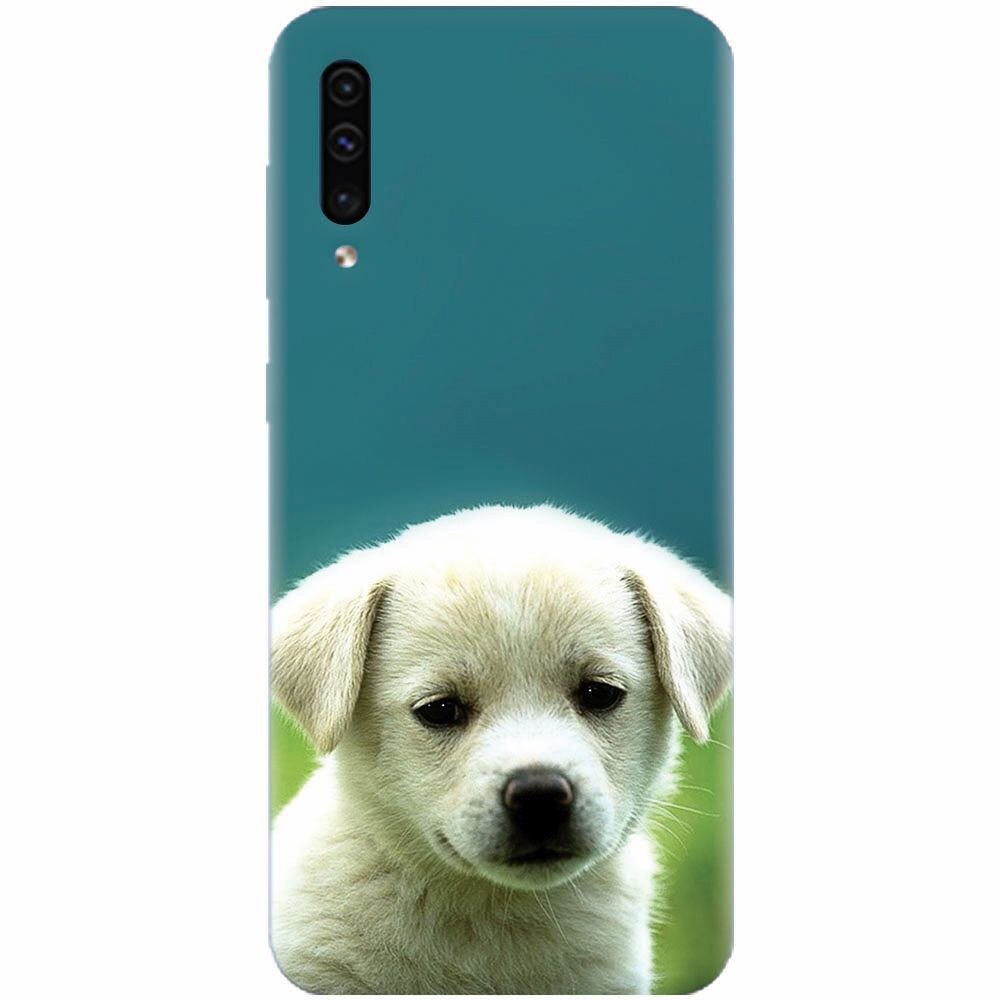 Husa silicon pentru Samsung Galaxy A70, Puppy Style