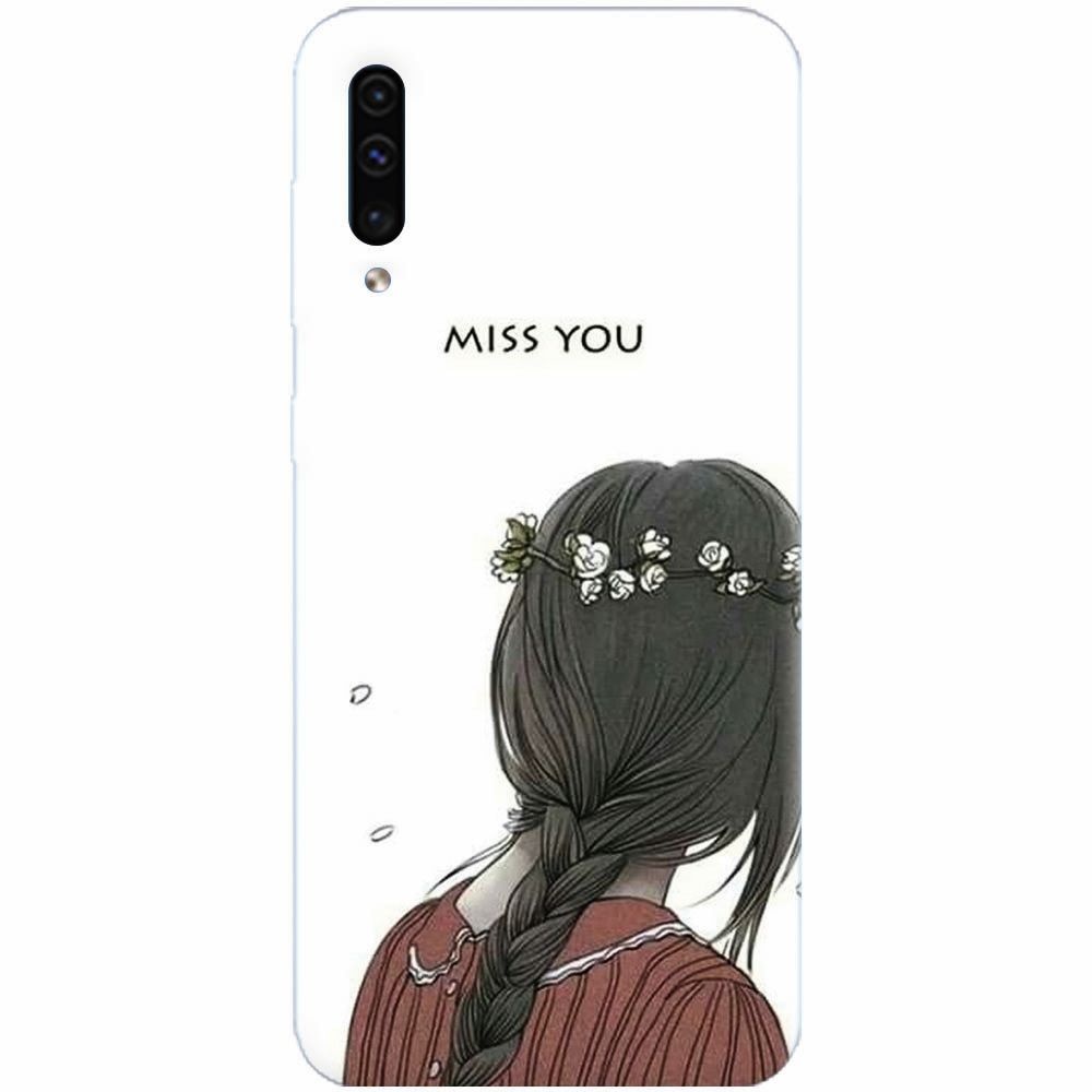 Husa silicon pentru Samsung Galaxy A50, Miss You