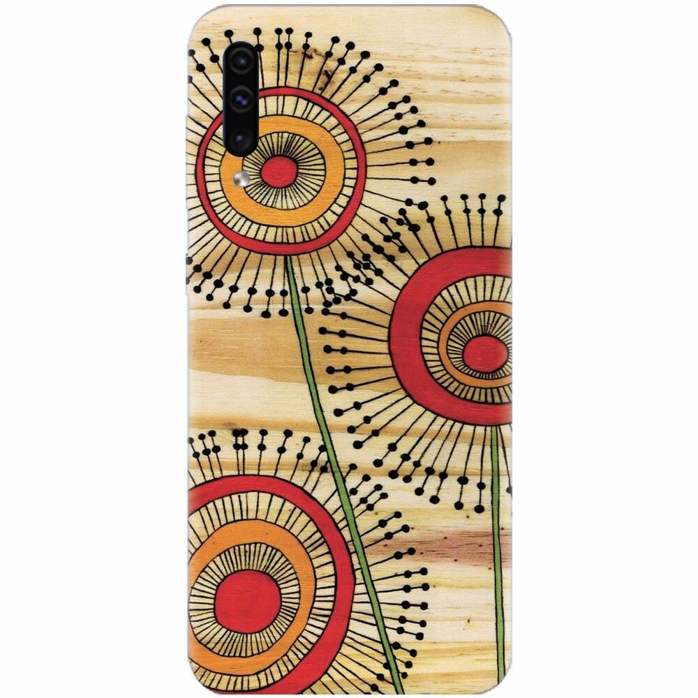 Husa silicon pentru Samsung Galaxy A50, Dandelions