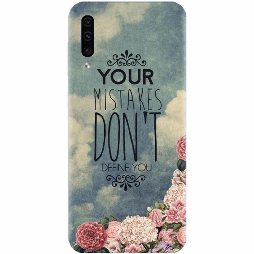 Husa silicon pentru Samsung Galaxy A50, Your Mistakes Dont Define You