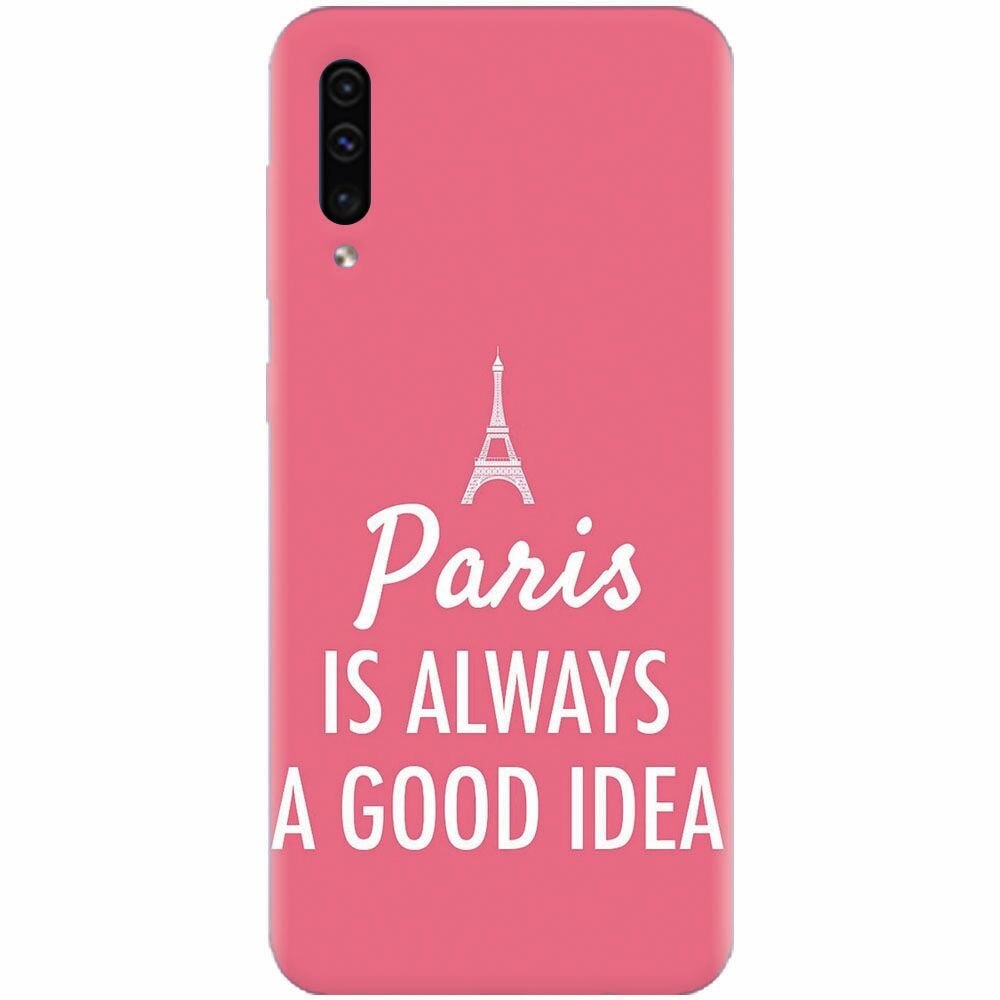 Husa silicon pentru Samsung Galaxy A70, Paris Is Always A Good Idea