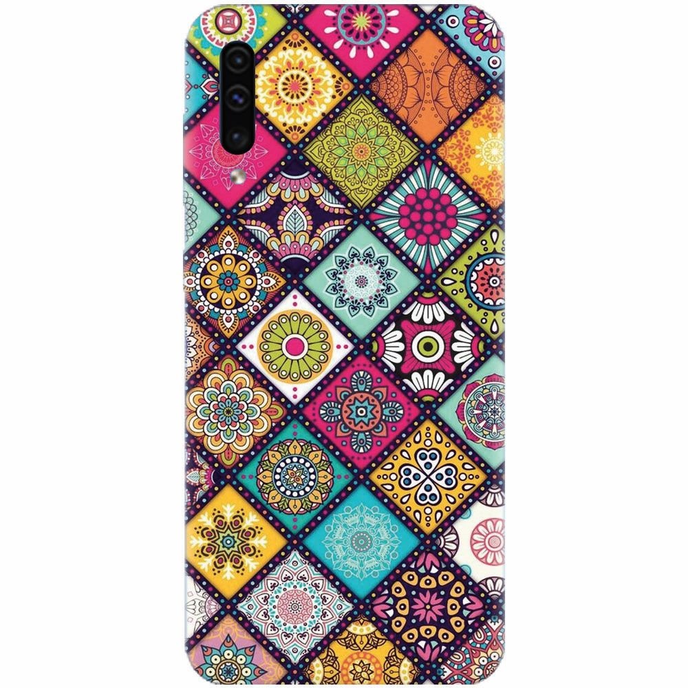 Husa silicon pentru Samsung Galaxy A50, Mandala Pattern