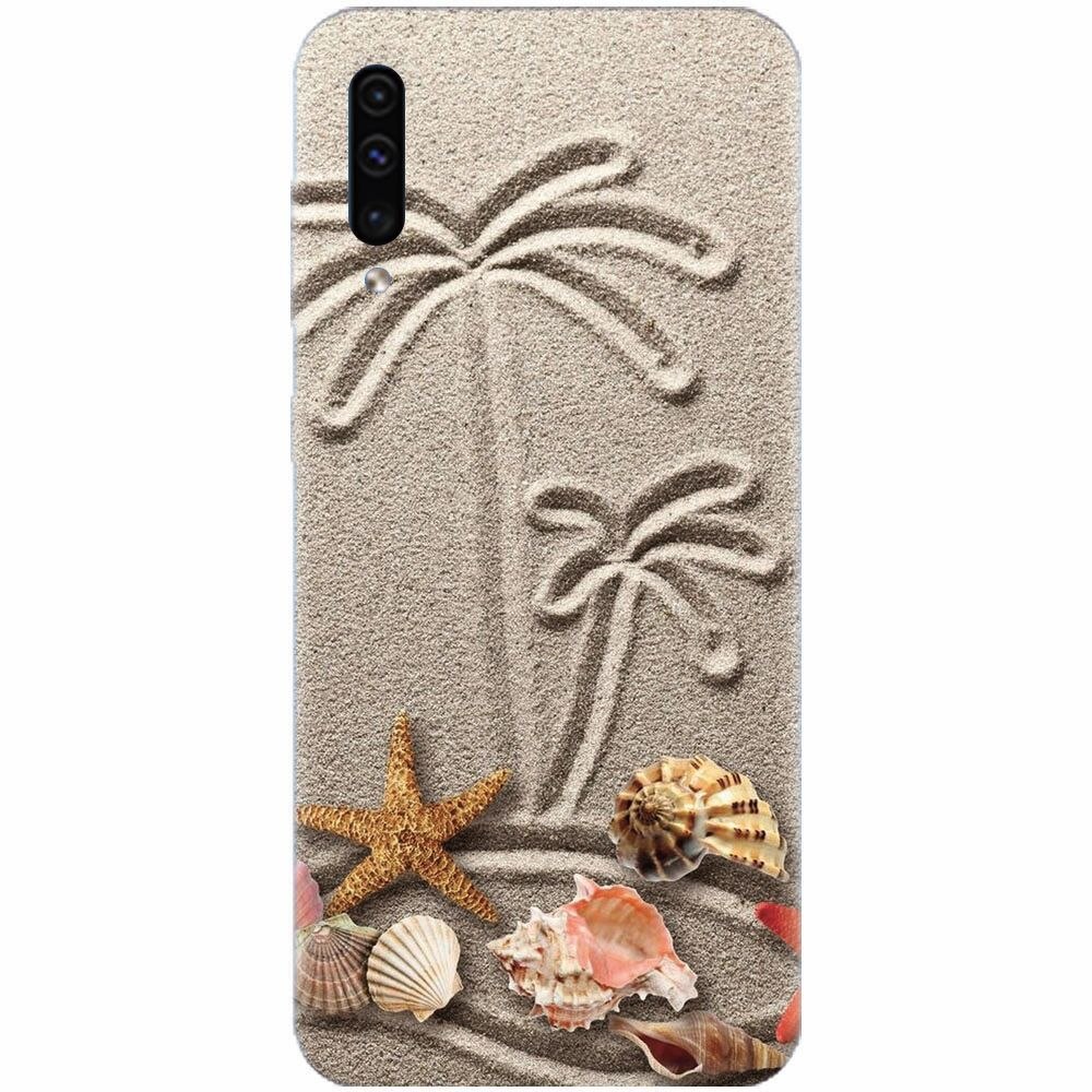 Husa silicon pentru Samsung Galaxy A70, Beach Sand