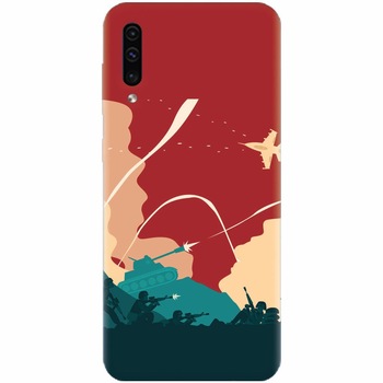 Husa silicon pentru Samsung Galaxy A50, War Husa silicon pentru Samsung Galaxy A50, War