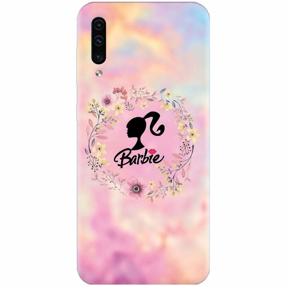 Husa silicon pentru Samsung Galaxy A70, Barbie icon